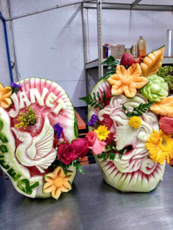 Inuhele2024 TipsyCrafting Class - Fruit carving class and competition with Laz