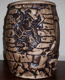 Cask of Amontillado Barrel Tiki Mug, Series 1 open edition - matte brown