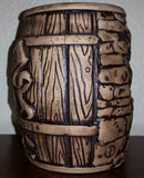 Cask of Amontillado Barrel Tiki Mug, Series 1 open edition - matte brown