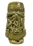 Horror In Clay Cthulhu Tiki Mug, Series 1 open edition - olive green