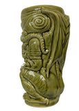 Horror In Clay Cthulhu Tiki Mug, Series 1 open edition - olive green