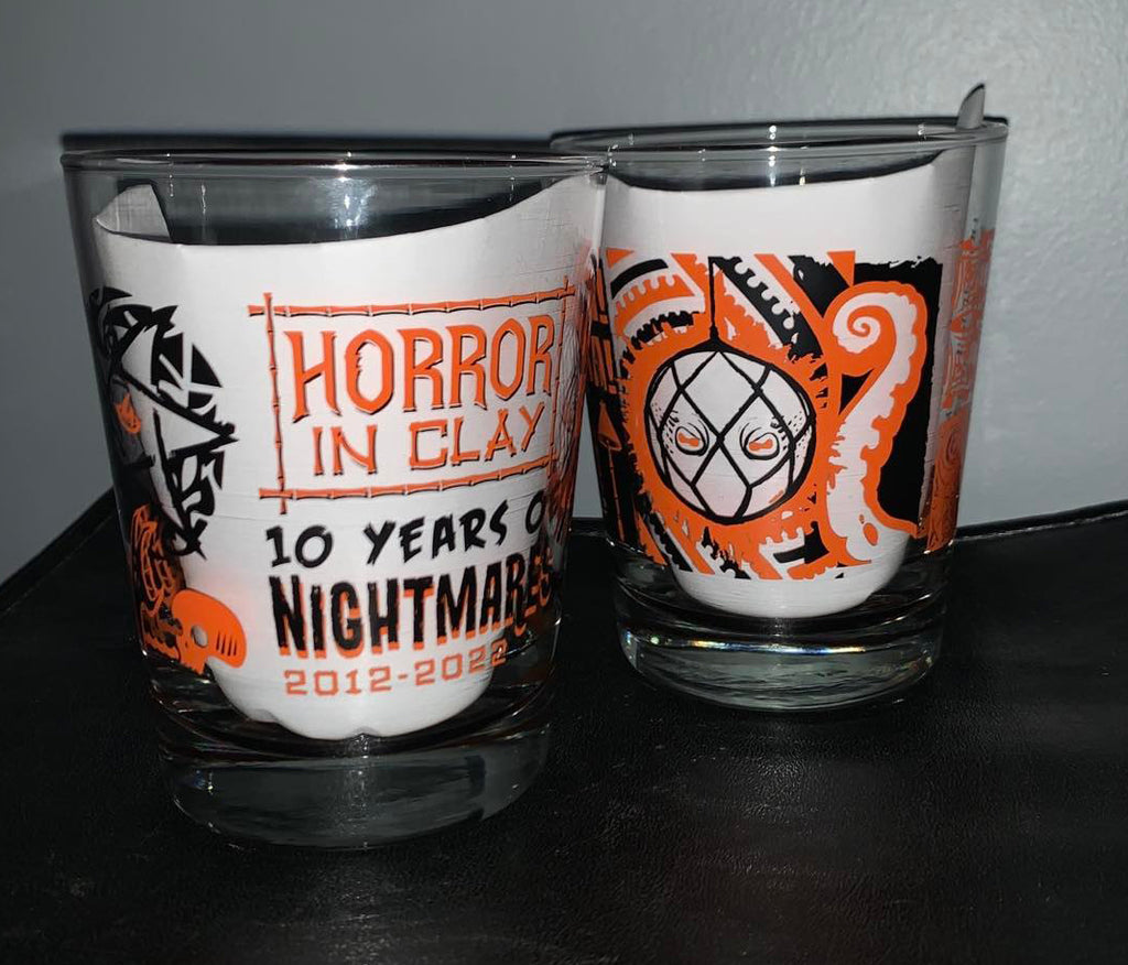 Nightmare Coffee, 16 oz Libbey Cup, Beer Can Glass Decal