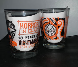 10 year Anniversary Horror In Clay Mai Tai Glass