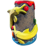 Inuhele 2024 Volcano Banana Dolphin mug
