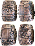 Cask of Amontillado Barrel Tiki Mug, Series 1 open edition - matte brown