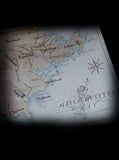 Open Edition  - Lovecraft Country map of New England featuring Innsmouth and Y'ha-nthlei