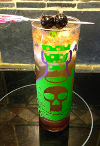 "Pick Yer Poison" 15oz Zombie glass -